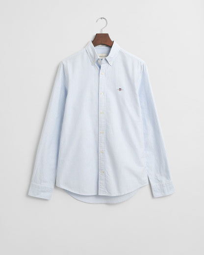 Slim Fit Banker Stripe Classic Oxford Shirt