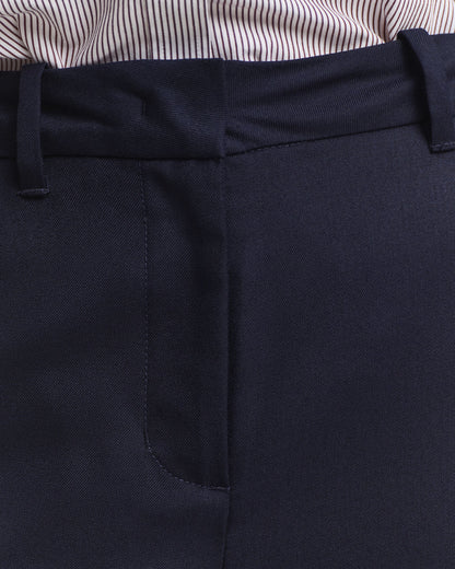 Tailored Wool Blend Pants