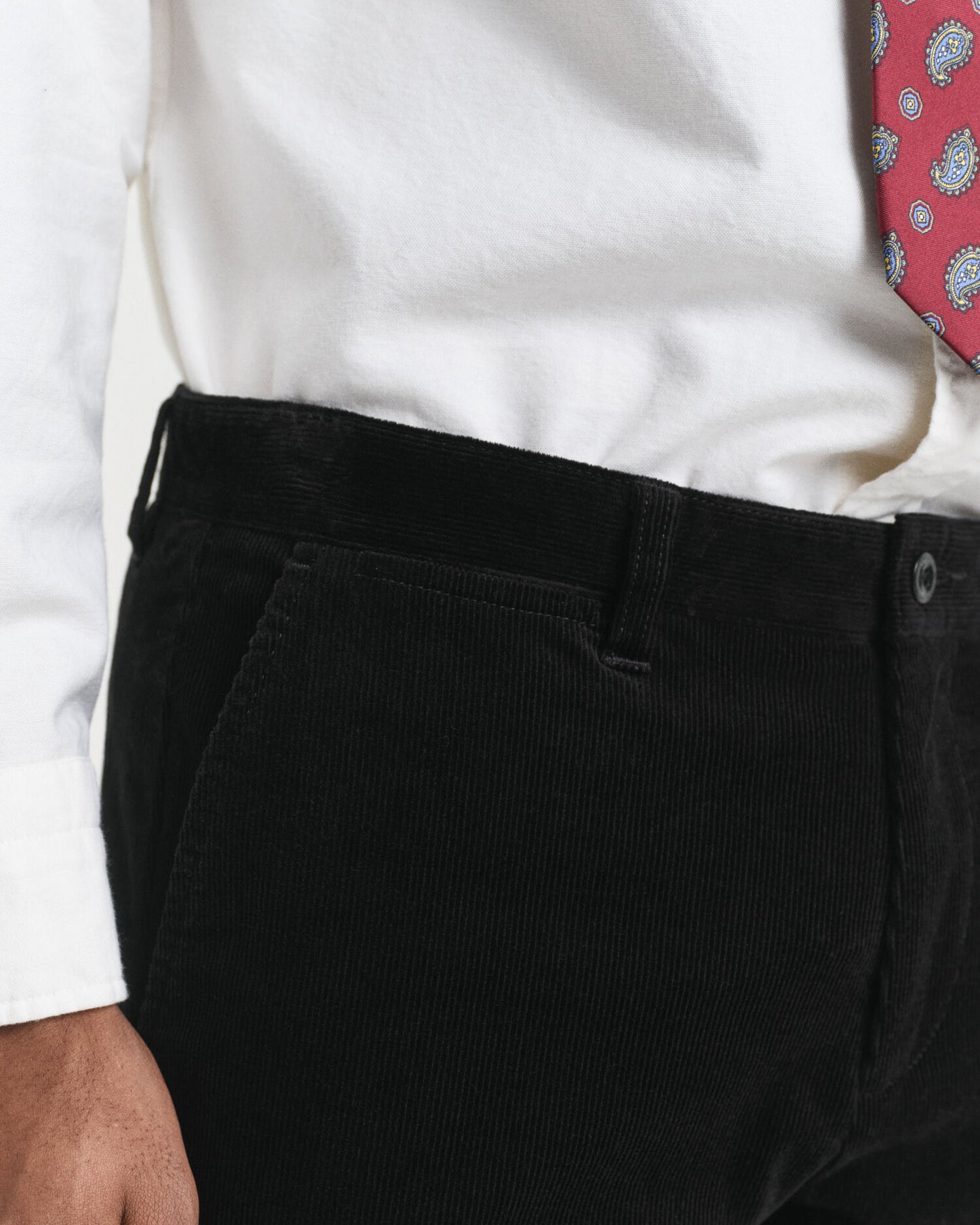 Slim Fit Corduroy Chinos