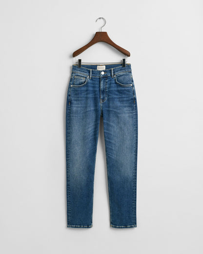 Slim Fit Cropped Jeans