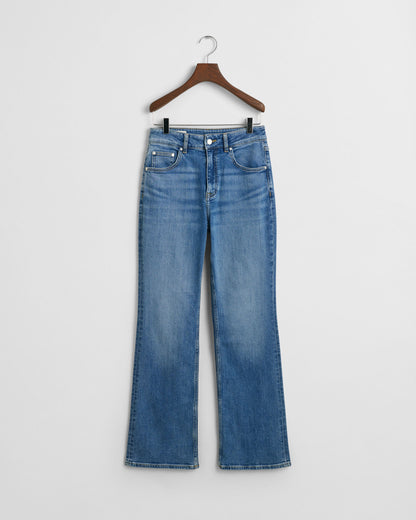 Slim Fit Flared Jeans