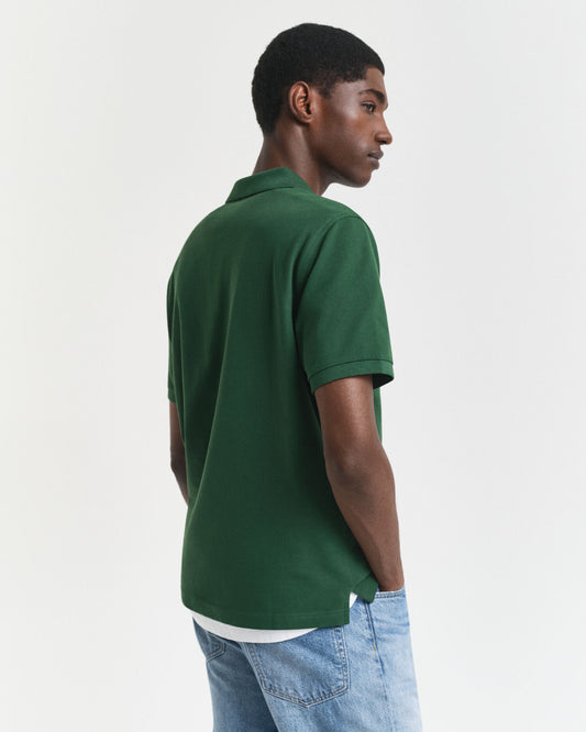 Regular Fit Shield Piqué Polo Shirt