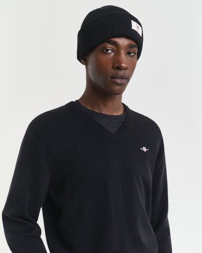 Superfine Lambswool V-Neck Sweater