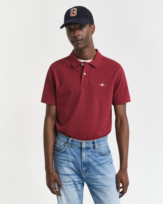 Regular Fit Shield Piqué Polo Shirt