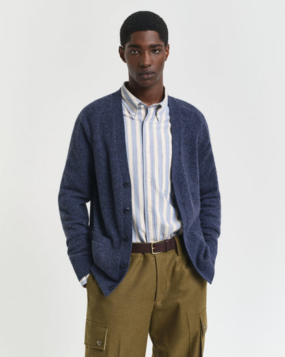 Wool Blend MoulineCardigan
