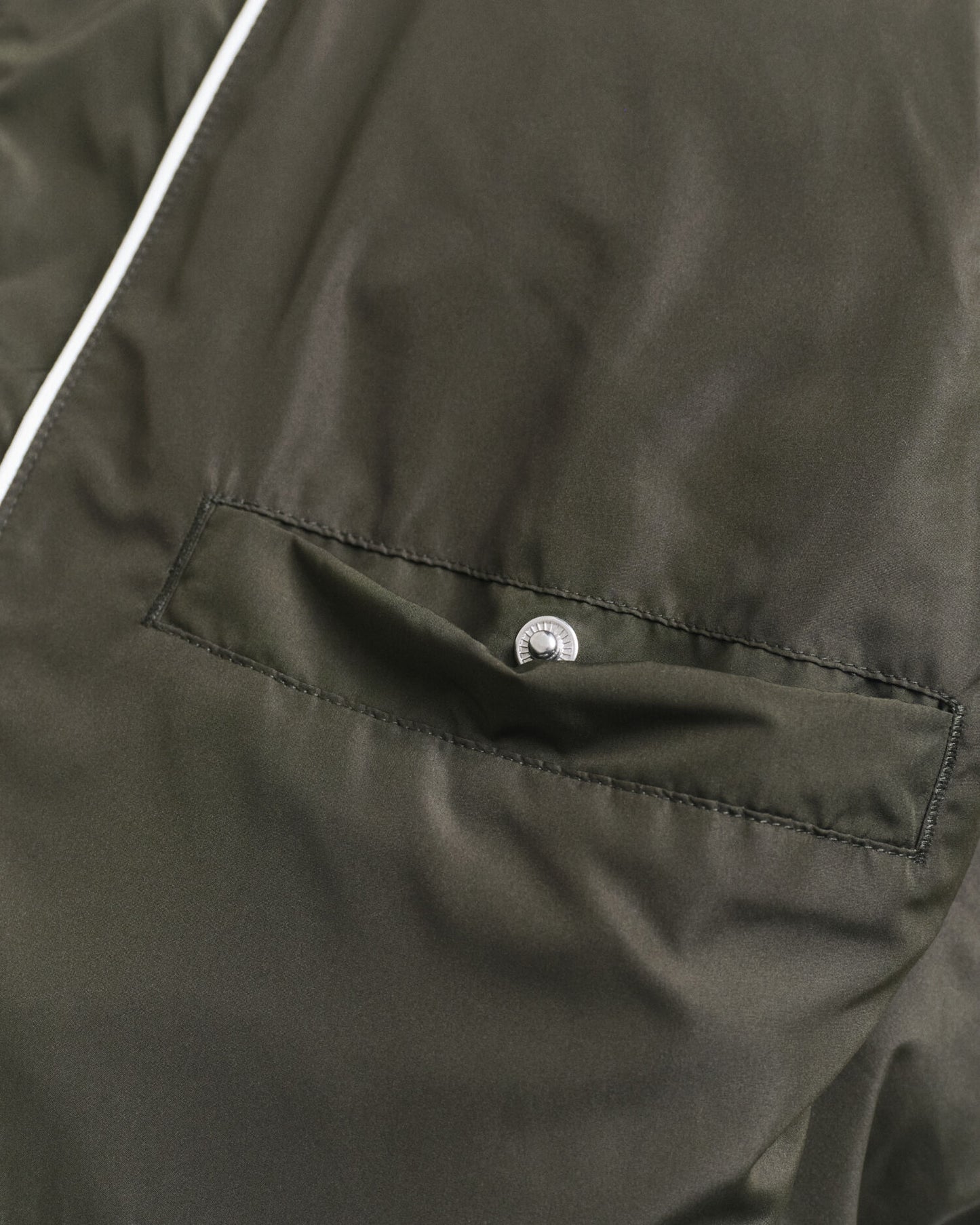 Quilted Windcheater Mid-Length Jacket