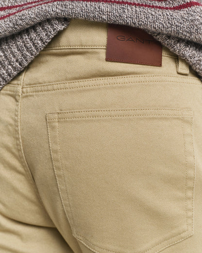 Regular Fit Soft Twill Jeans