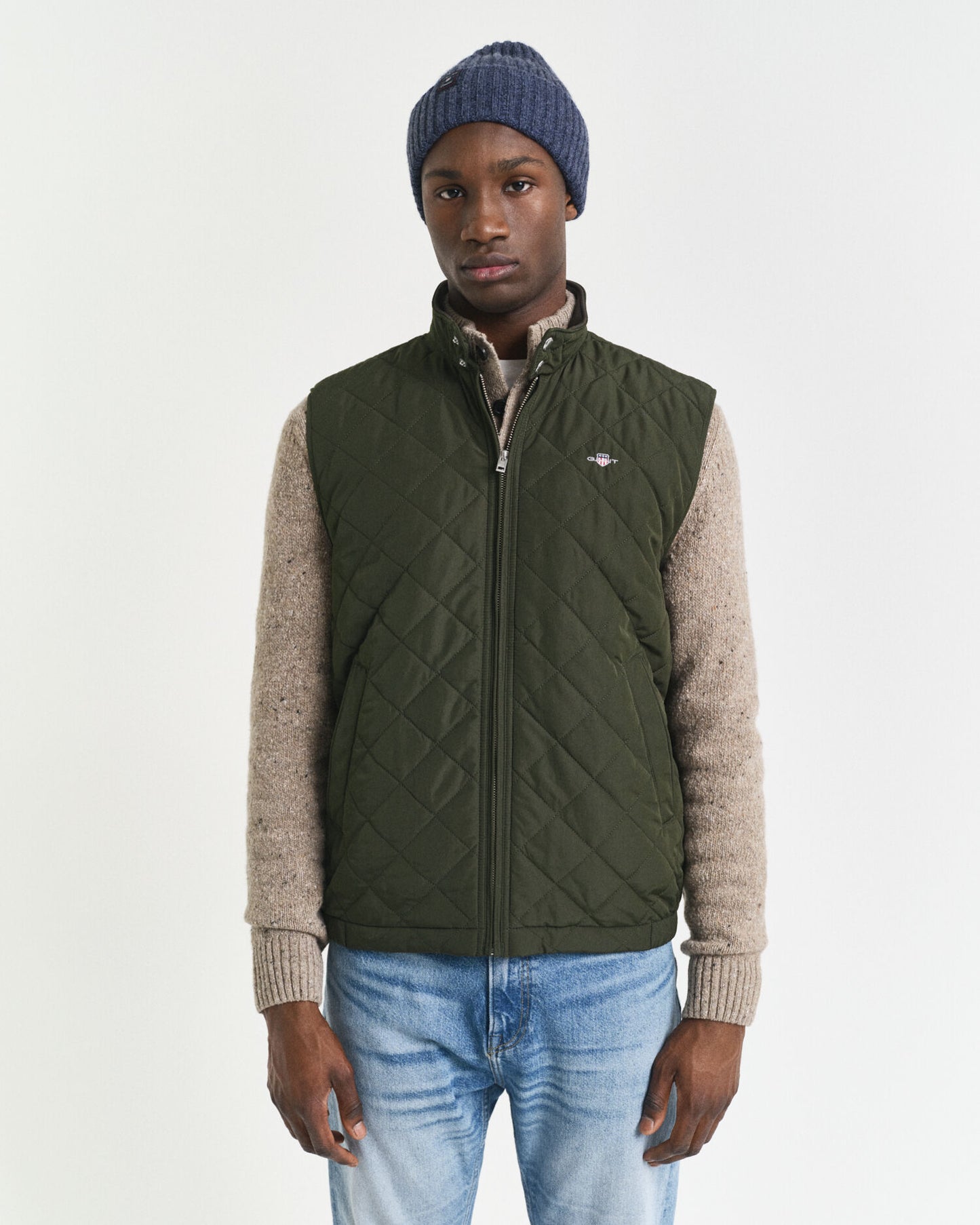 Quilted Windcheater Vest