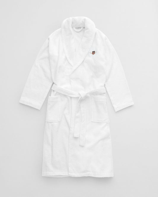Archive Shield Terry Cloth Robe