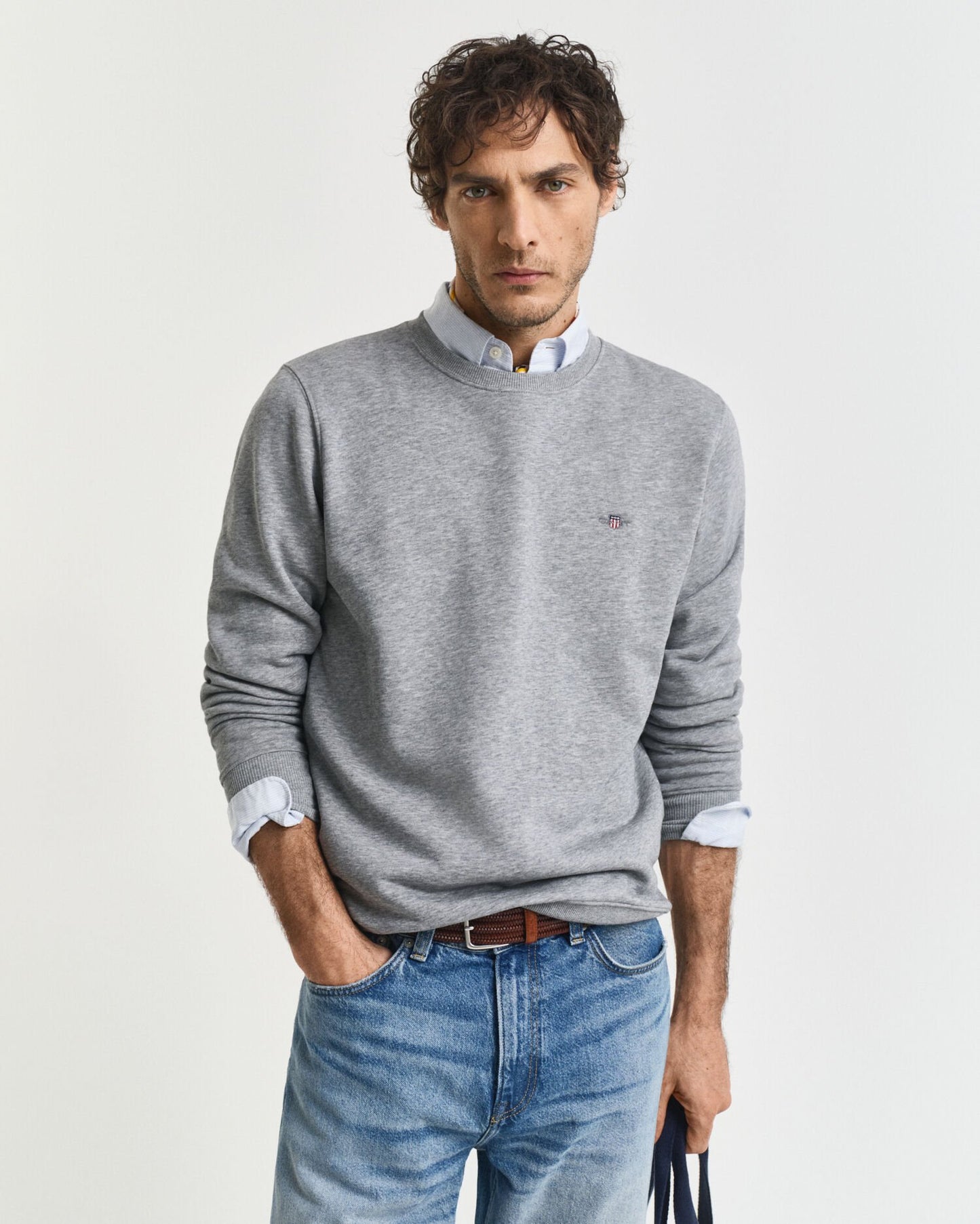 Shield Crew Neck Sweatshirt