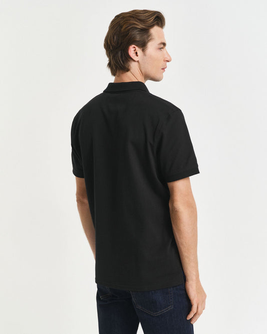 Contrast Piqué Polo Shirt